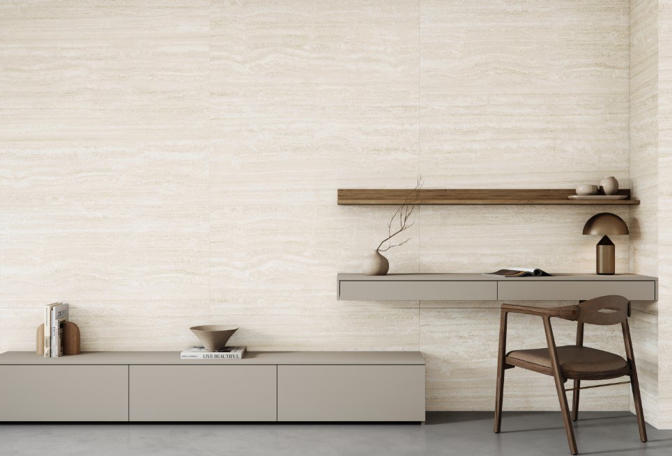 EMBRAMACO PISO 1,23 X 64 RETIFICADO SUPRA TRAVERTINO NAVONA RT64520 (CAIXA COM 2,36 MT)